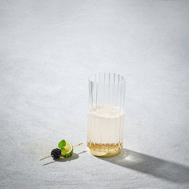 Elegant Gold Highball Glass - 15.5 oz