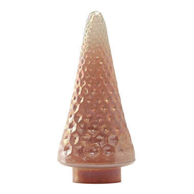 12" Blush Glass Tree