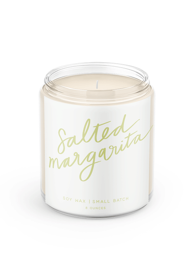 8 oz Poured Goods Candle - Salted Margarita