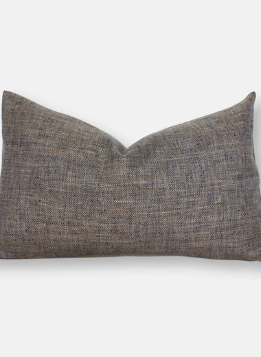 12x20 Dante Textured Brown & Blue Pillow Cover