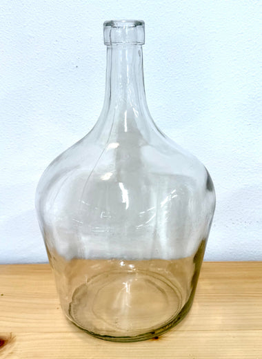 10" Glass Jug Vase