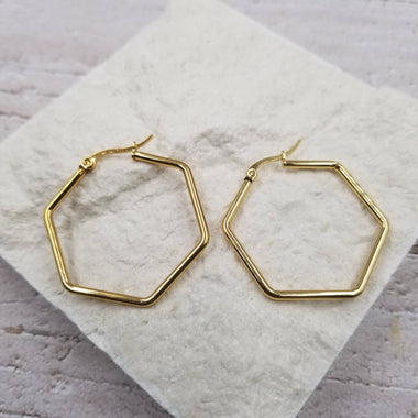Hex Earrings - Small