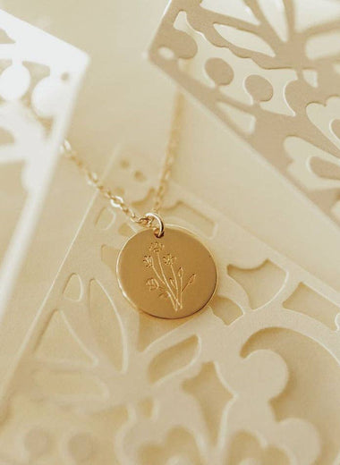 Wildflower Gold Necklace