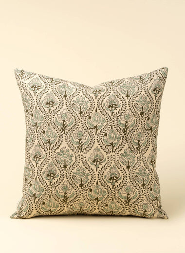 20x20 Lalita Block Print Pillow