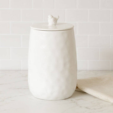 Ceramic Bird Canister - Large