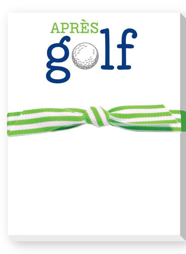 Apres Golf Mini Notepad