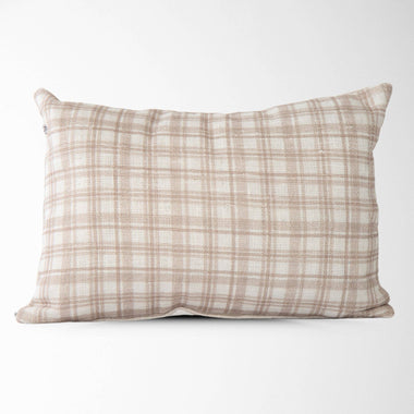 14x20 Freya Plaid Lumbar Pillow Cover