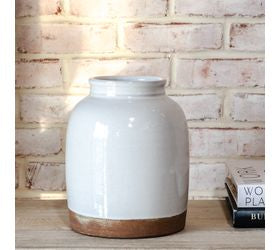 9.8" Two Tone Ceramic Vase