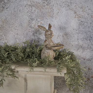 7.75" Bunny W/ Tray