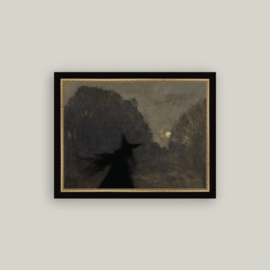 7x9 Midnight Witch Framed Art