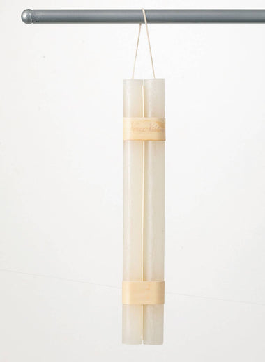 Melon White Hanging Taper Candles