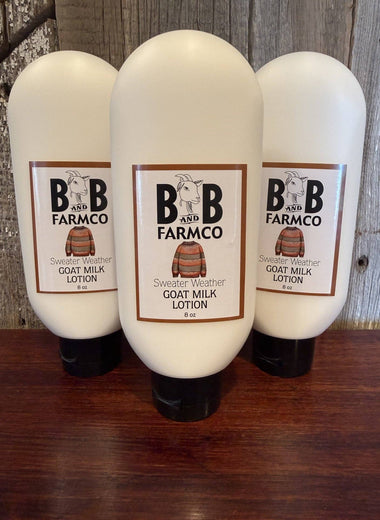 Sweater Weather Goat Milk Lotion - 8 oz