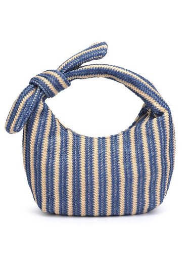 Penny Clutch Bag - Navy Natural