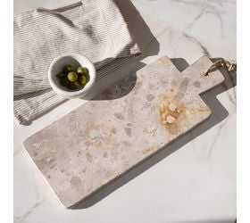 Beige Marble Cheese Board