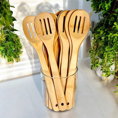 Bamboo Kitchen Slotted Spoon