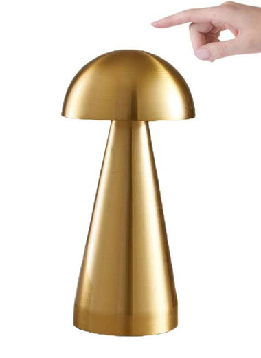 Gold Mushroom LED Lamp/ Night Light
