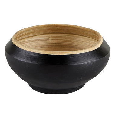 Black Bamboo Bowl - Large