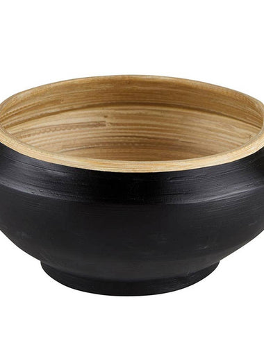 Black Bamboo Bowl - Large
