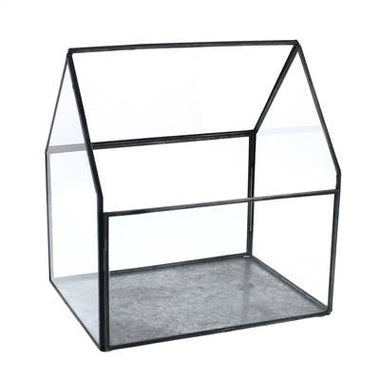 Pierre Cottage Glass Terrarium