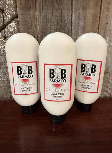 Cucumber Melon Goat Milk Lotion - 8 oz