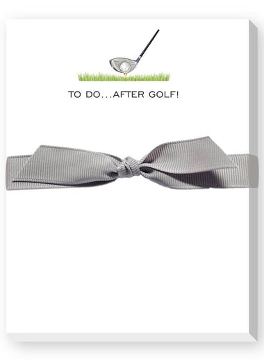 To Do...After Golf Mini Notepad