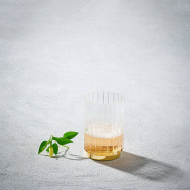 Elegant Gold Rocks Glass - 13.5oz