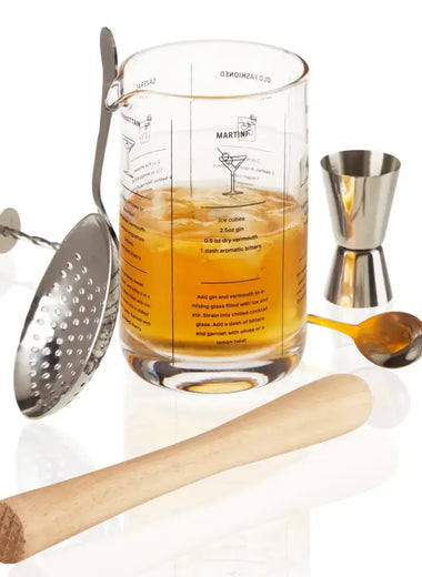 Mixologist Cocktail Mixing Bartender Kit - Set of 5