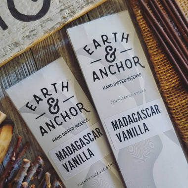 Madagascar Vanilla Hand Dipped Incense: 10 Sticks