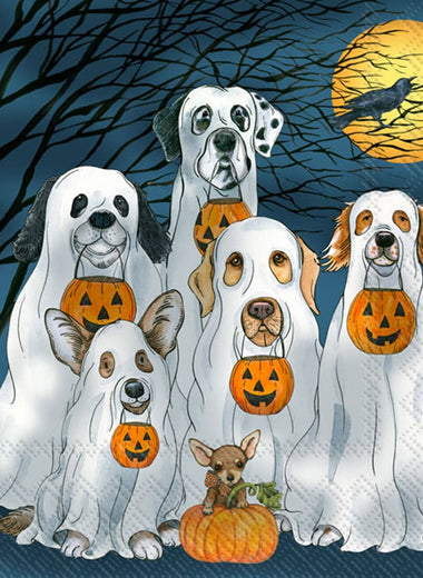 Ghost Dogs Cocktail Napkins