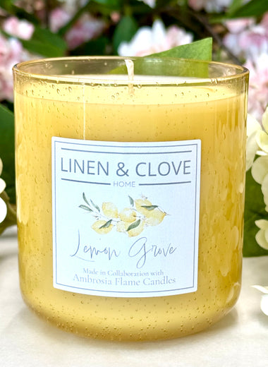Linen & Clove Spring Candle Collection