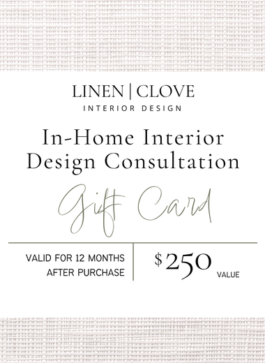 Design Consultation Gift Certificate