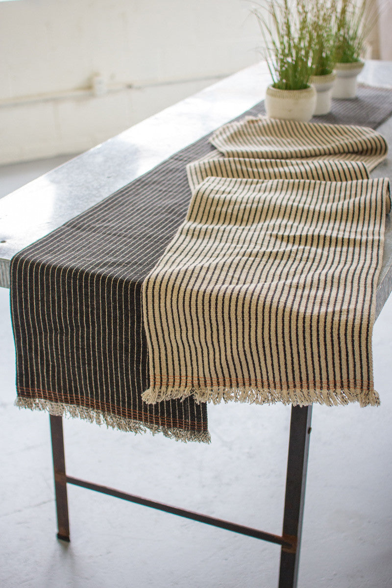Cotton & Jute Table Runner