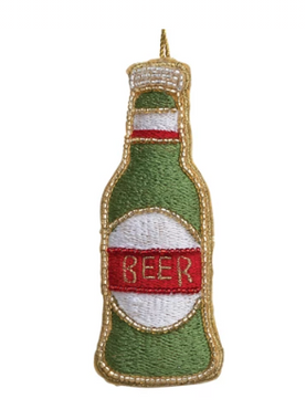Beer Bottle Ornament Fabric