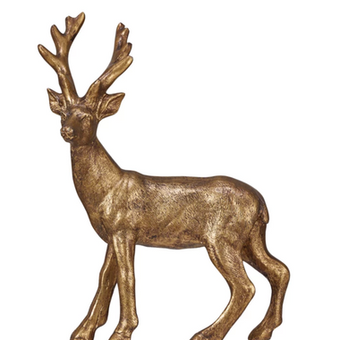 Deer, Gold Finish
