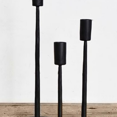 Black Metal Candleholder