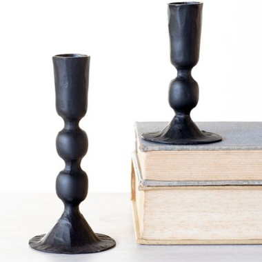 Black Metal Candleholder