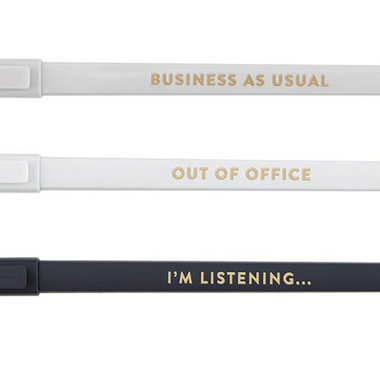 Soft Touch Pen Set - Office