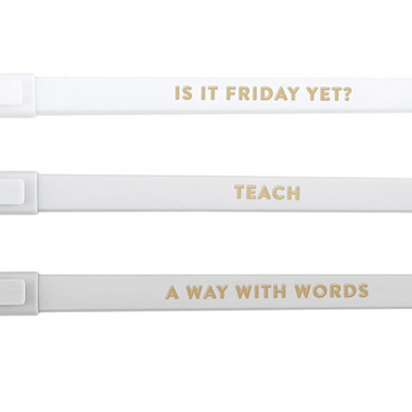 Soft Touch Pen Set - Teach