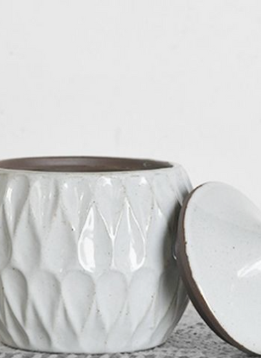 Large Teardrop Canister with Lid
