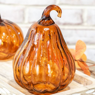 7.5" Glass Gourd Cloche