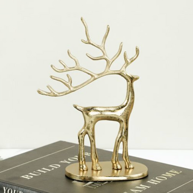 Small Gold Reindeer