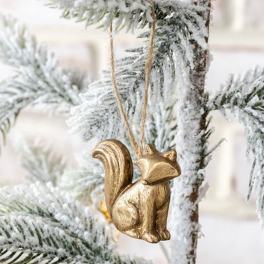 Gold Fox Ornament