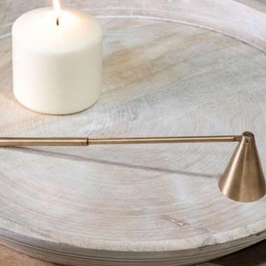 Gold Candle Snuffer