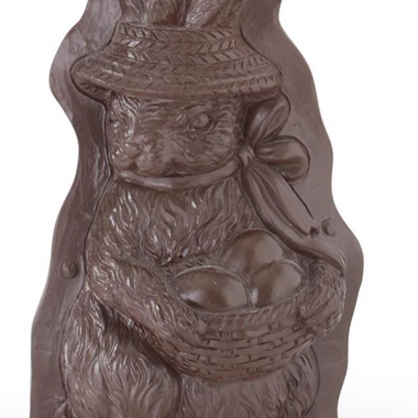 Faux Chocolate Mold Bunnies- Two Styles
