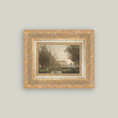 9x7 The Creek Art in Frame