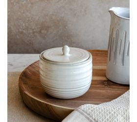 Ceramic Glazed Canister