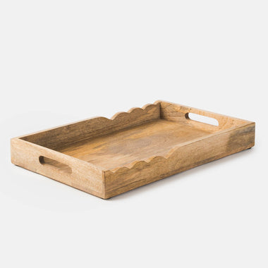 Little Bit of Scalloped Serving Tray