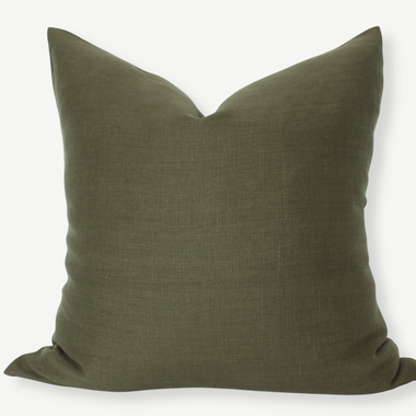 14x20 Dark Olive Pillow Cover