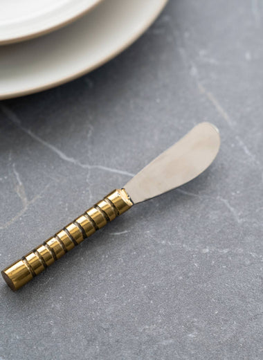 Aluminum Gold Beaded Handle Spreader