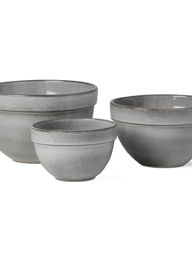 Stinson Light Gray Stoneware Bowl